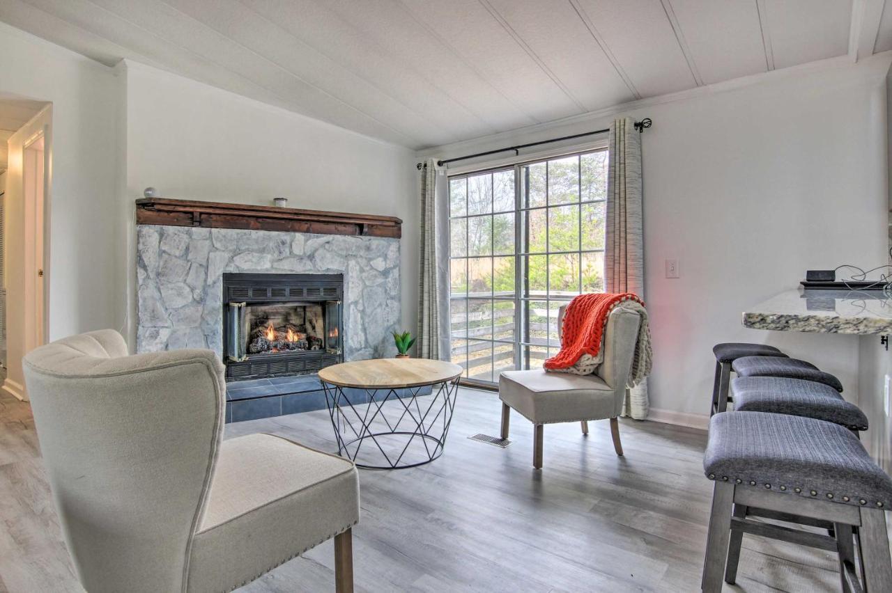 Cozy Asheville Cottage With Grill And Fire Pit! Exterior photo